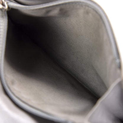 Chanel Lambskin Camellia Embossed Yen Wallet Black 12 of 12