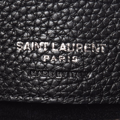 Saint Laurent Grained Calfskin Baby Sac De Jour Souple Black 9 of 12
