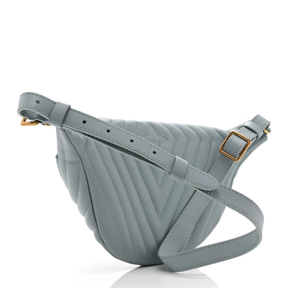 Louis Vuitton Calfskin New Wave Bumbag Porcelain Blue 3 of 9
