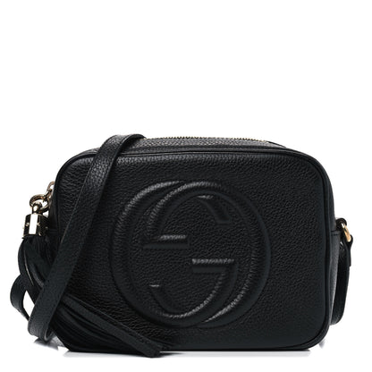 Gucci Pebbled Calfskin Small Soho Disco Bag Black 1 of 9