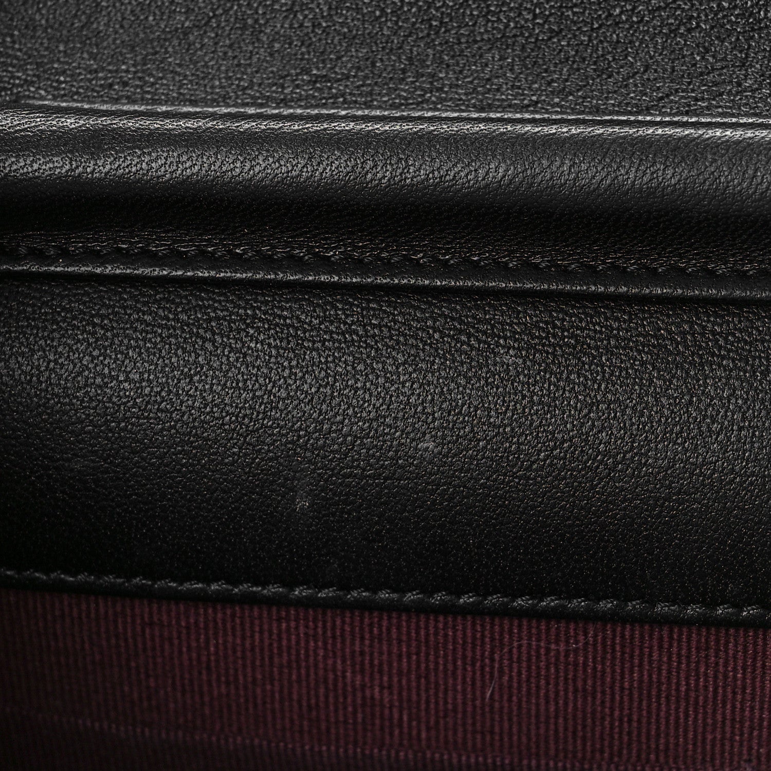 Chanel Lambskin Quilted Wallet On Chain WOC Black 12 of 13