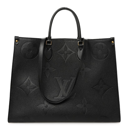 Louis Vuitton Empreinte Monogram Giant Onthego GM Black 1 of 9