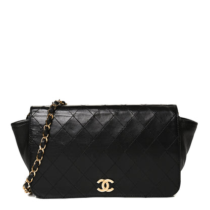 Chanel Lambskin Quilted Small Single Flap Black 1 of 11