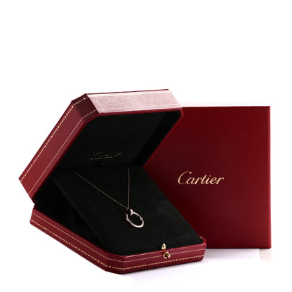Cartier 18K Pink Gold Diamond Juste Un Clou Pendant Necklace 5 of 5