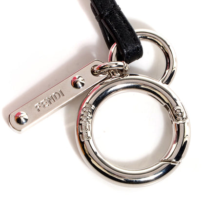 Fendi Mink Fox Goat Fur Mini Karlito Bag Charm Pink 4 of 6