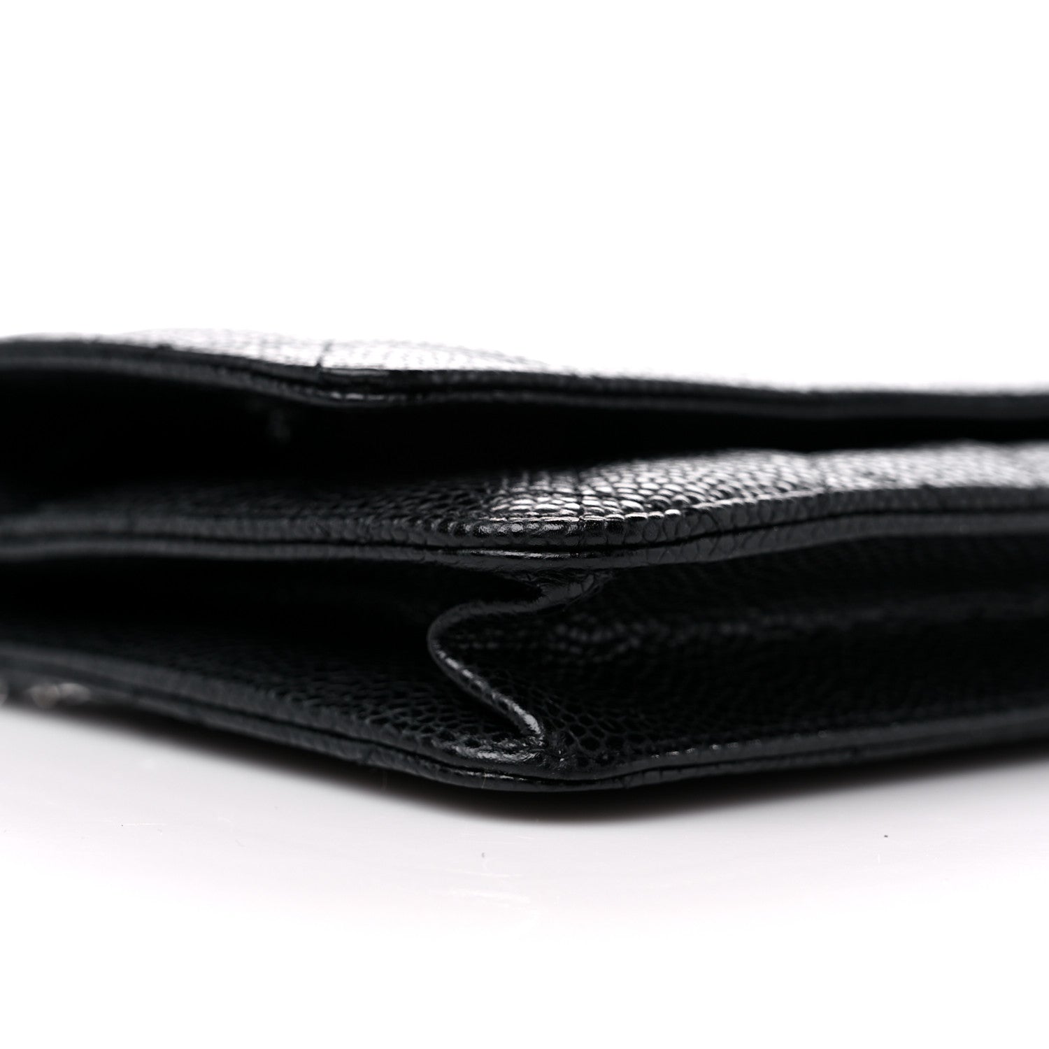 Chanel Caviar Quilted Wallet On Chain WOC Black 9 of 12