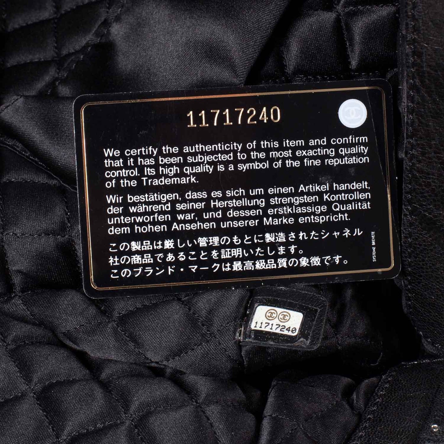 Calfskin Large Perfect Day Tote Black