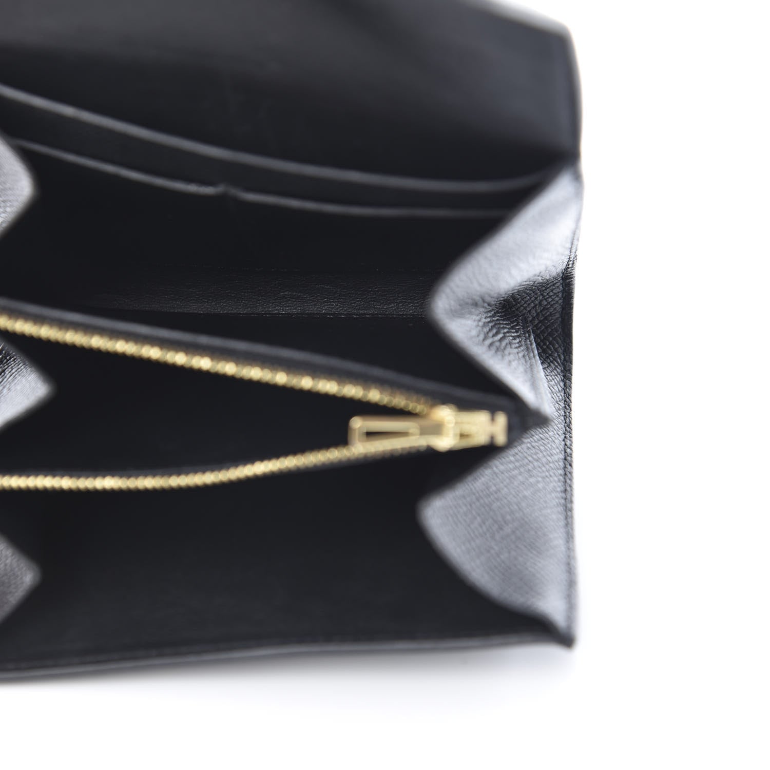 Hermes Epsom Constance Short Wallet Black 5 of 10