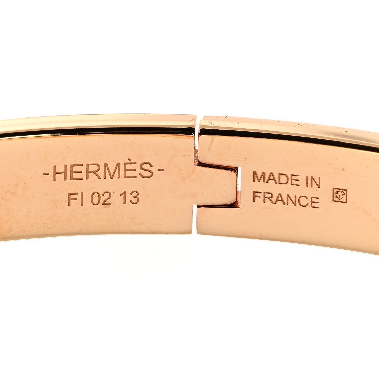 Hermes Enamel Printed Ghost H Mini Clic Chaine d'Ancre Bracelet PM Hypno 4 of 4