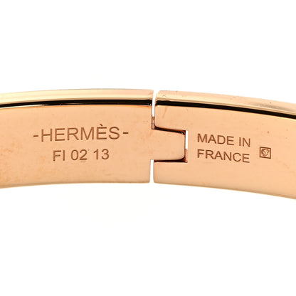 Hermes Enamel Printed Ghost H Mini Clic Chaine d'Ancre Bracelet PM Hypno 4 of 4