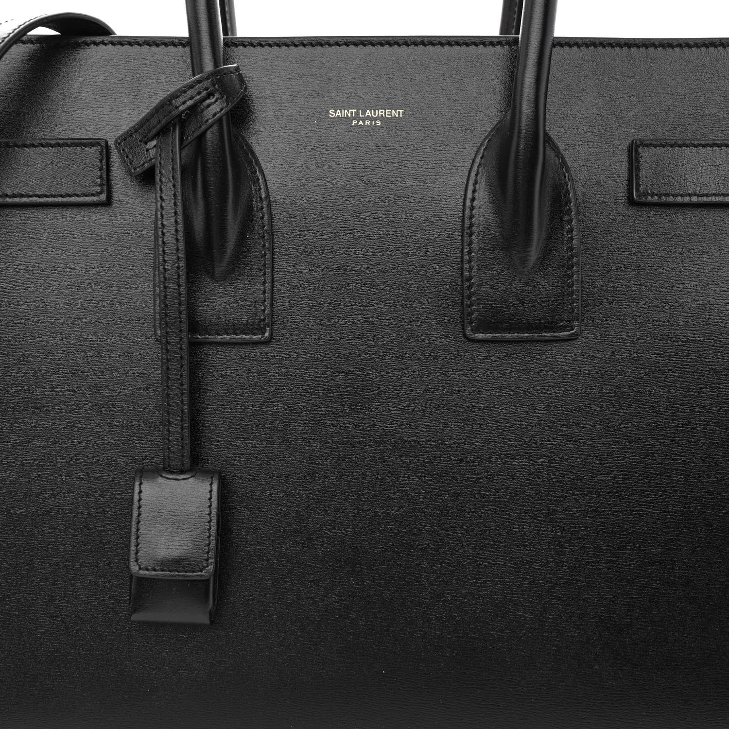 Saint Laurent Calfskin Small Sac De Jour Black 8 of 10