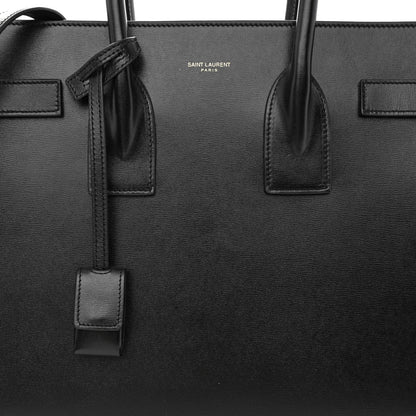 Saint Laurent Calfskin Small Sac De Jour Black 8 of 10