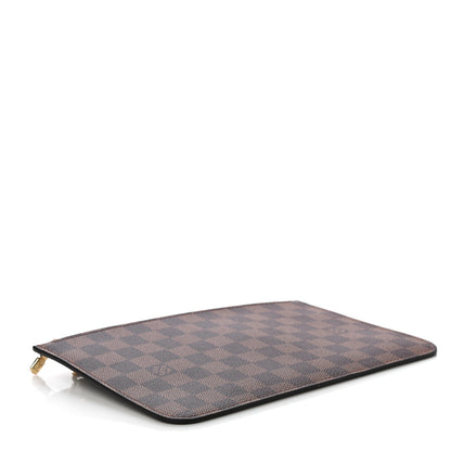 Louis Vuitton Damier Ebene Neverfull MM GM Pochette Rose Ballerine 5 of 10