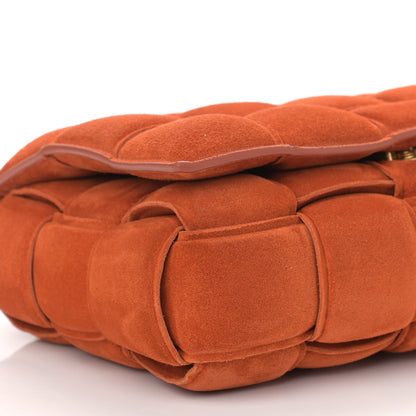 Bottega Veneta Suede Maxi Intrecciato Padded Chain Cassette Crossbody Bag 9 of 10