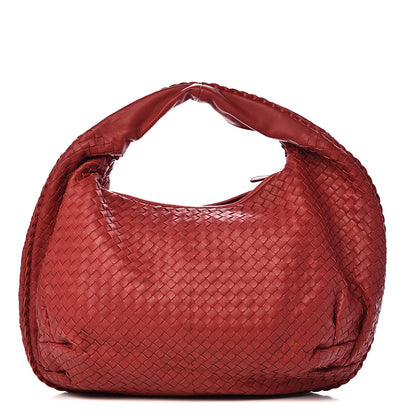 Bottega Veneta Nappa Intrecciato Large Belly Veneta Hobo Fraise 1 of 11