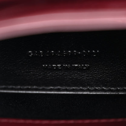 Saint Laurent Calfskin Y Quilted Monogram Small Loulou Chain Satchel Dark Legion Red 7 of 11