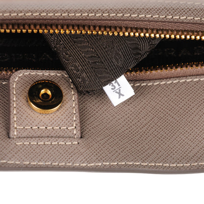 Prada Saffiano Lux Large Tote Argilla 8 of 8