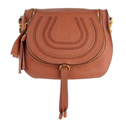 Chloe Calfskin Medium Marcie Crossbody Bag Coral 1 of 11