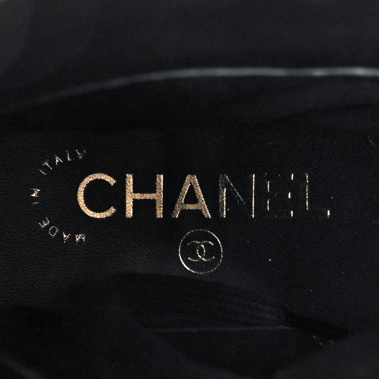 Chanel Shiny Calfskin Lace Up Combat Boots 40 Black 7 of 8
