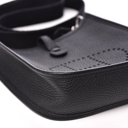 Hermes Taurillon Clemence Evelyne TPM Black 7 of 9