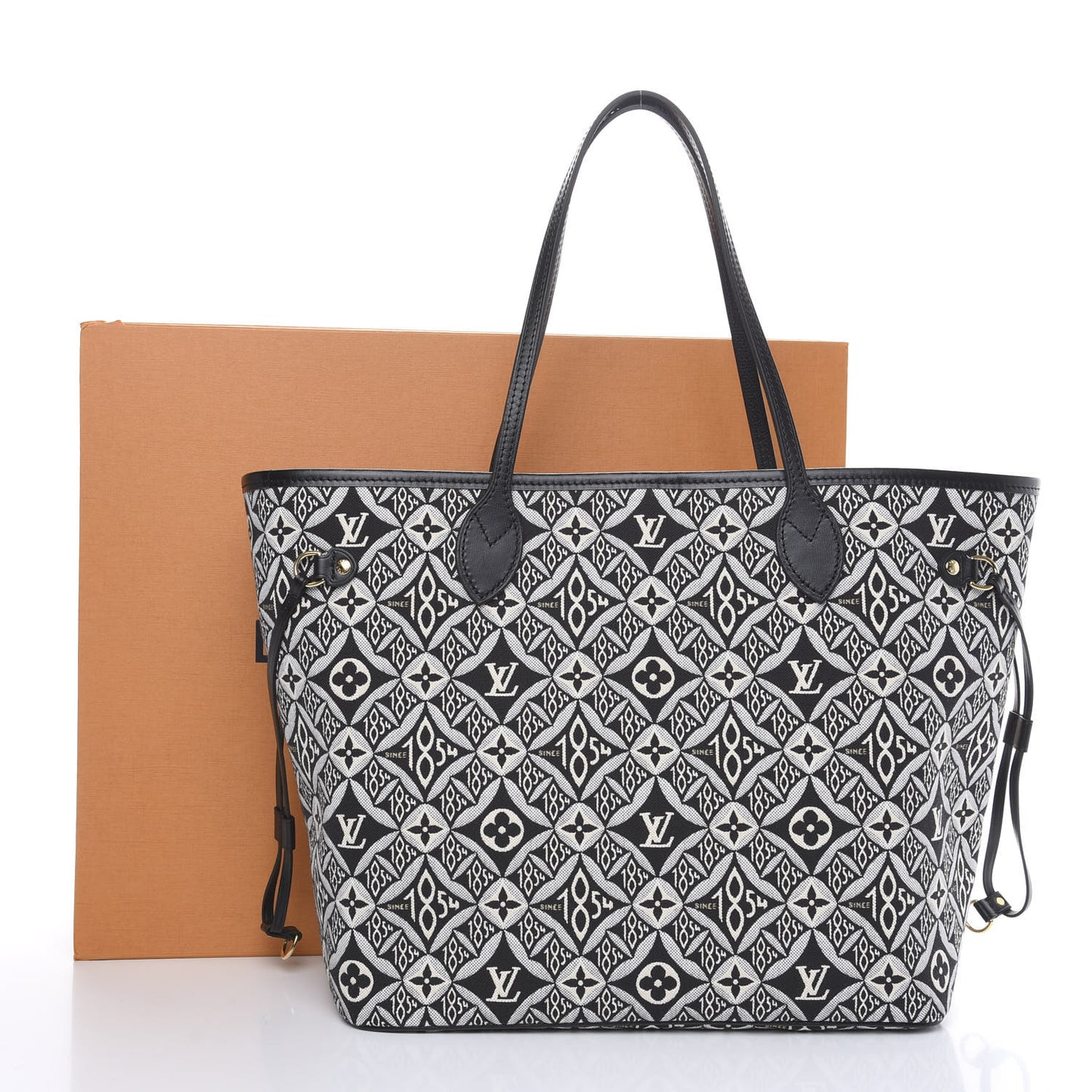 Jacquard Since 1854 Neverfull MM Grey