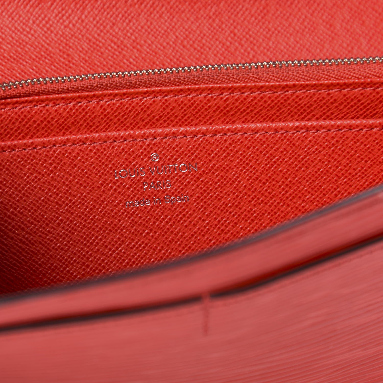 Louis Vuitton Epi Louise Wallet Coquelicot 6 of 7