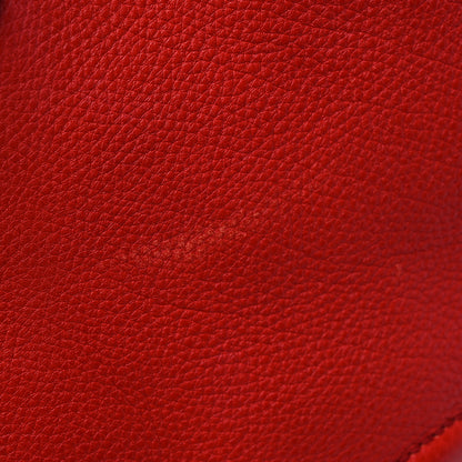 Gucci Pebbled Calfskin Large Soho Shoulder Bag Red 17 of 18