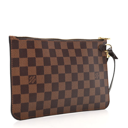 Louis Vuitton Damier Ebene Neverfull MM GM Pochette 3 of 7
