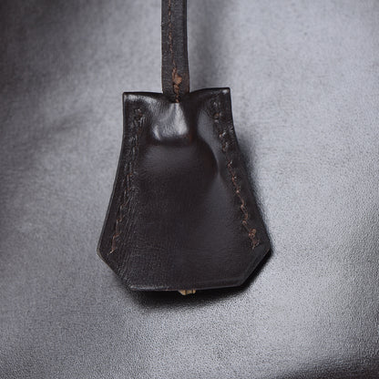 Hermes Box Kelly Retourne 28 Chocolate 27 of 35