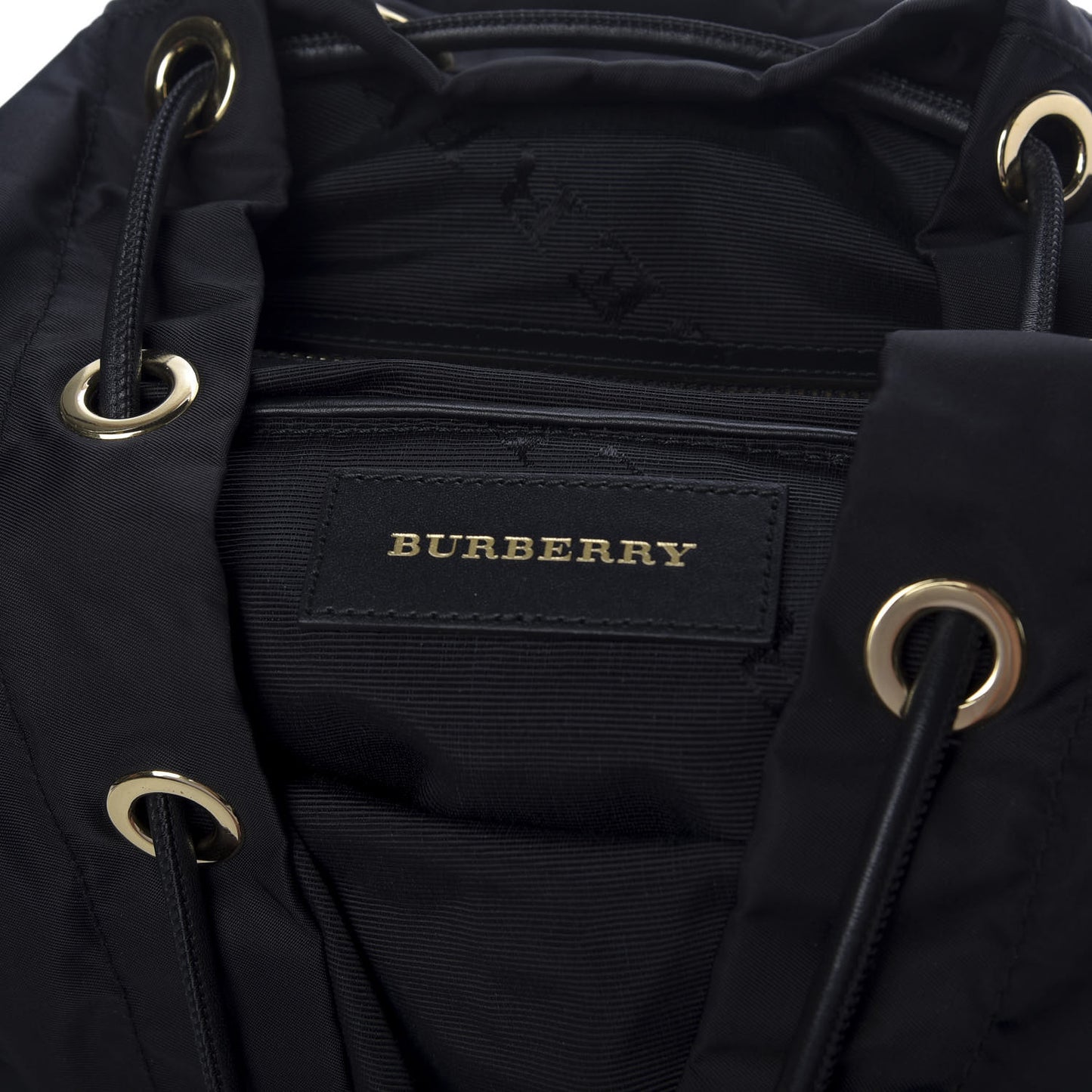 Prorsum Nylon Rucksack Backpack Black