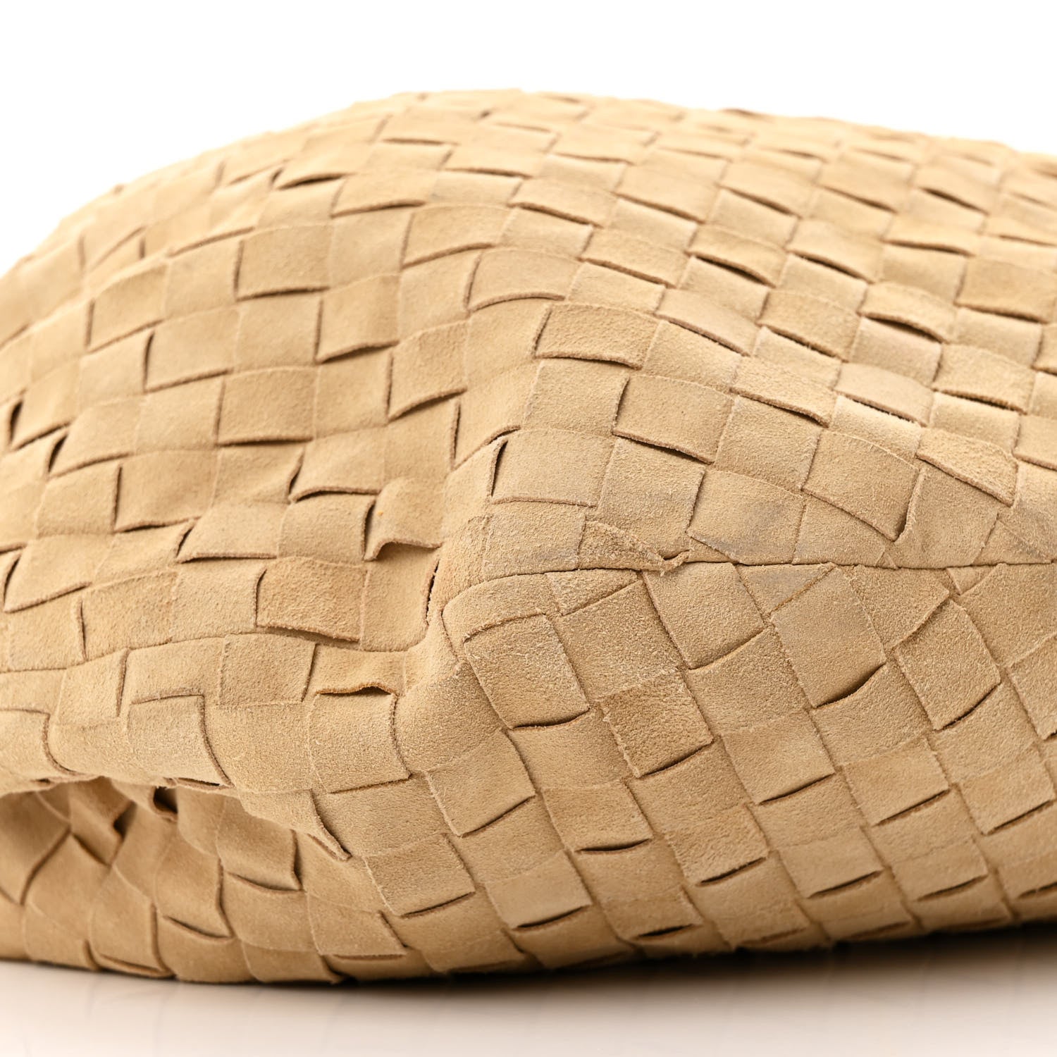 Bottega Veneta Suede Intrecciato Small Jodie Sand 9 of 10