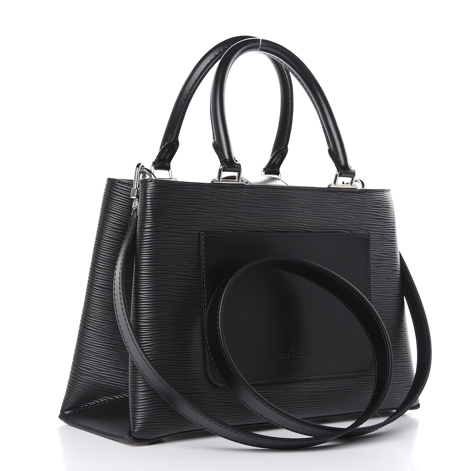 Louis Vuitton Epi Kleber PM Black 3 of 10