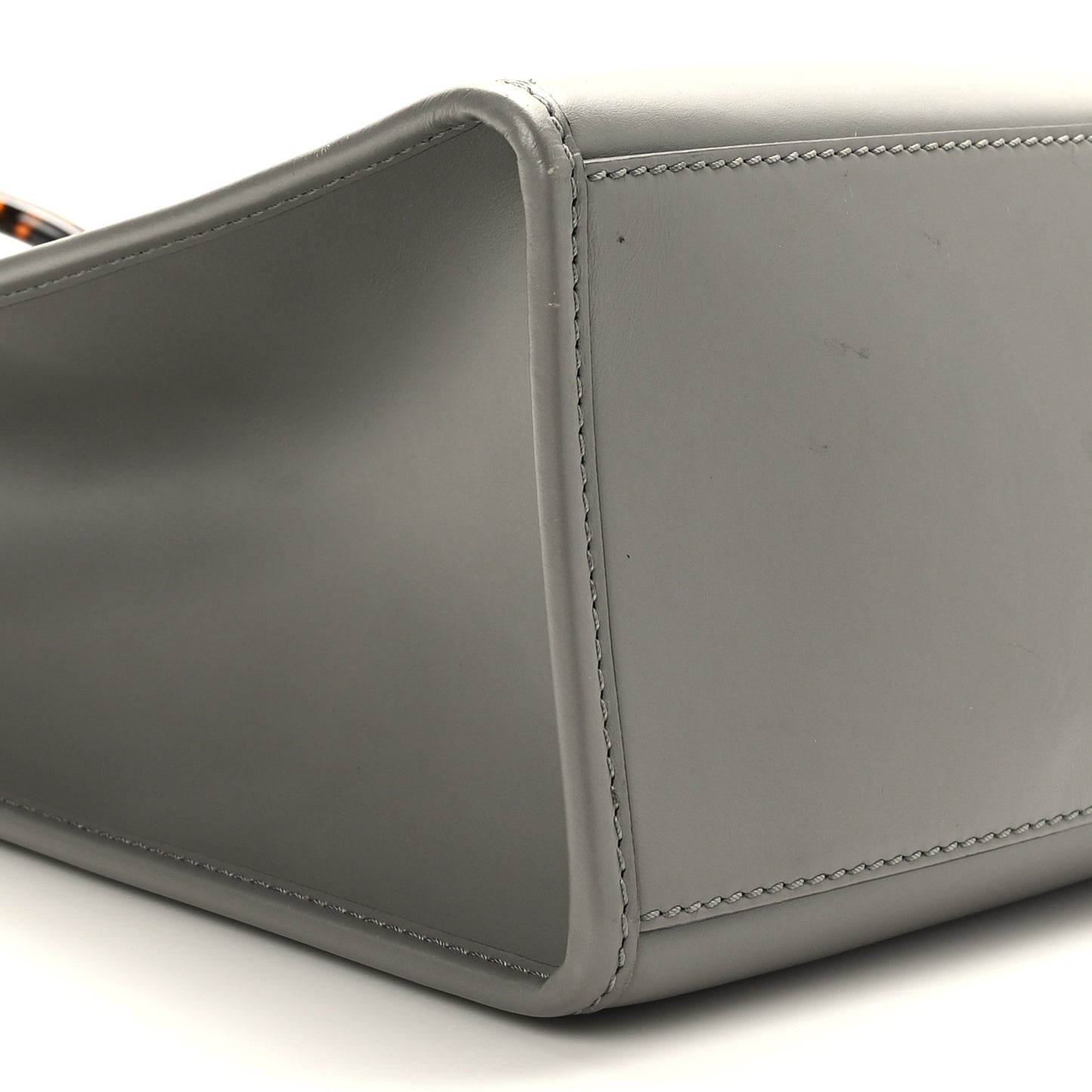 Vitello King Plexiglass Logo Embossed Medium Fendi Sunshine Shopper Tote Moon