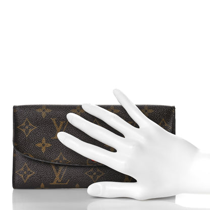 Louis Vuitton Monogram Emilie Wallet Piment 2 of 17