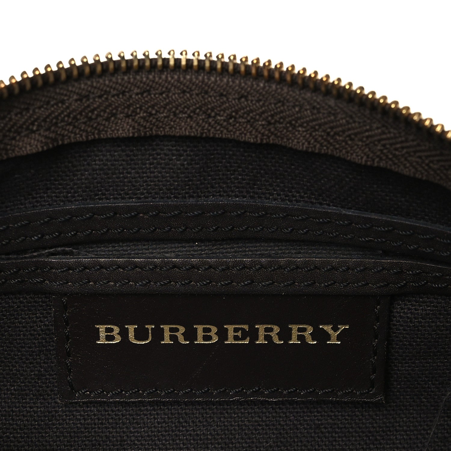 Burberry Haymarket Check Small Chester Bowling Bag Chocolate 6 of 10