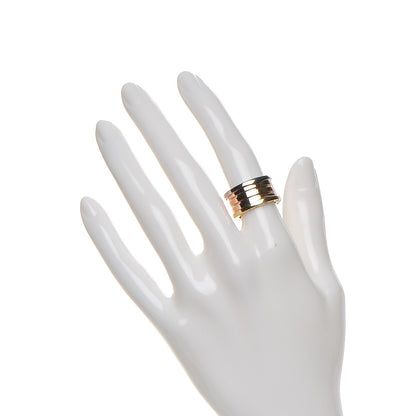 Bulgari 18K Rose White Yellow Gold B.Zero1 Four-Band Ring 51 5.75 2 of 6