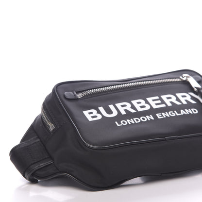 Burberry Econyl Logo Print Bum Bag Black 9 of 12