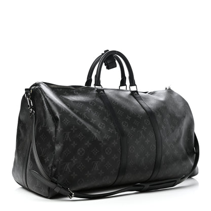 Louis Vuitton Monogram Eclipse Keepall Bandouliere 55 3 of 13