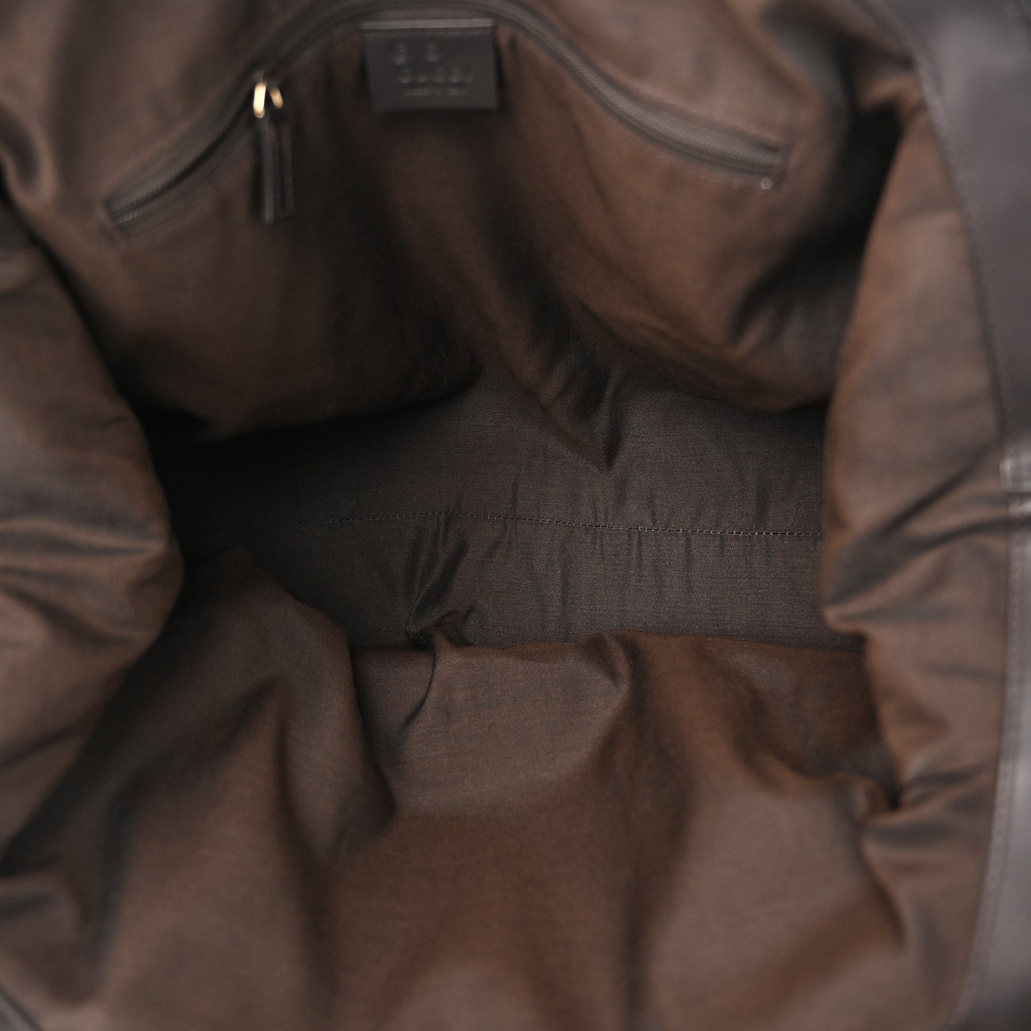 Guccissima Medium Sukey Boston Chocolate