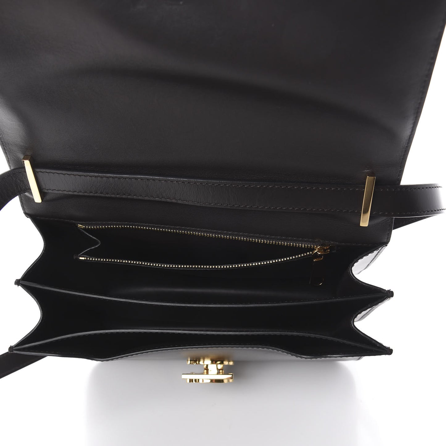 Calfskin Medium TB Bag Coffee
