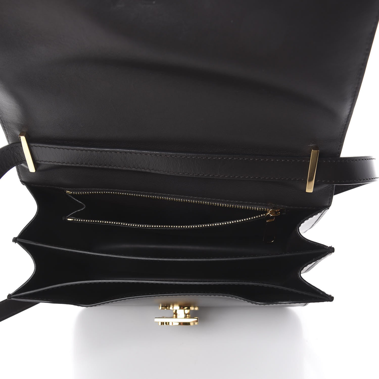 Burberry Calfskin Medium TB Bag Coffee 4 of 8