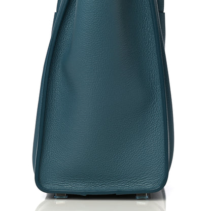Celine Drummed Calfskin Micro Luggage Celadon 12 of 15