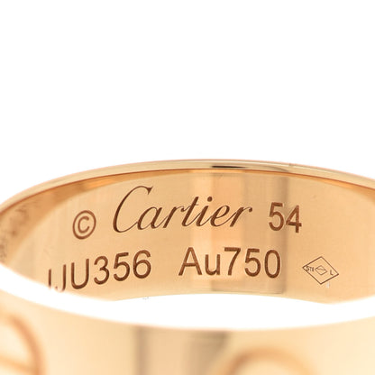 Cartier 18K Yellow Gold 5.5mm LOVE Ring 54 7 4 of 5