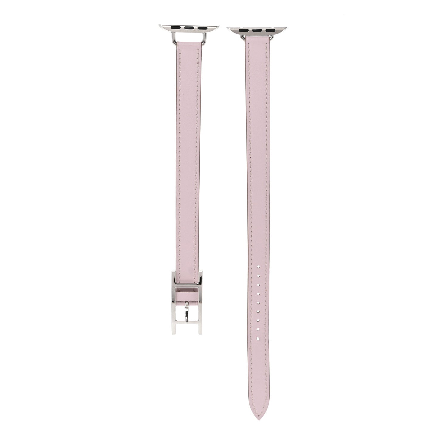 Hermes Swift 32mm Apple Watch Double Tour Hapi Band Mauve Pale 1 of 4