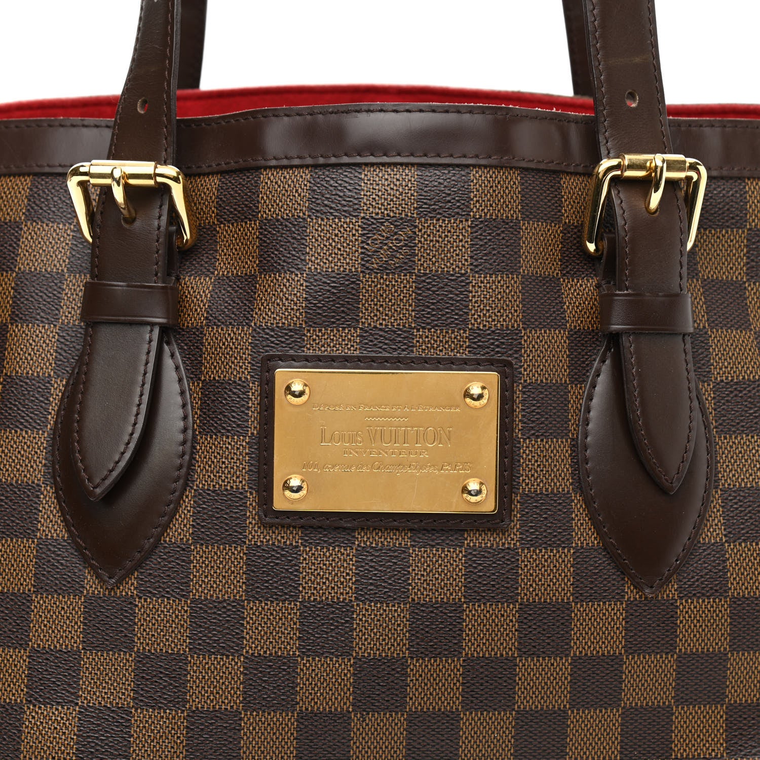 Louis Vuitton Damier Ebene Hampstead MM 12 of 18