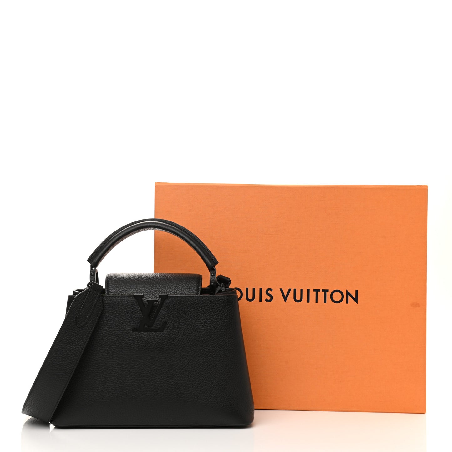 Taurillon Capucines BB Matte Black