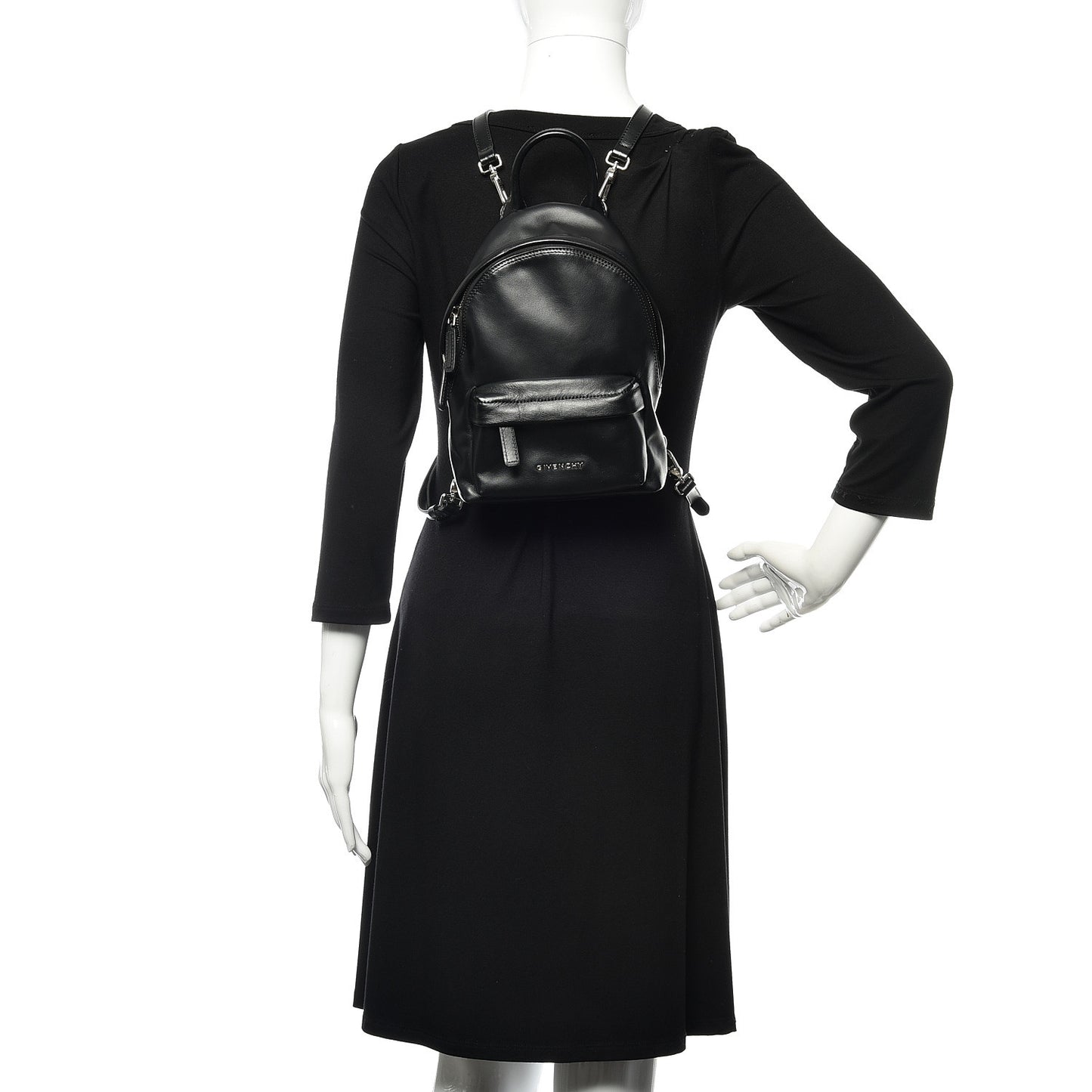 Smooth Calfskin Nano Backpack Black
