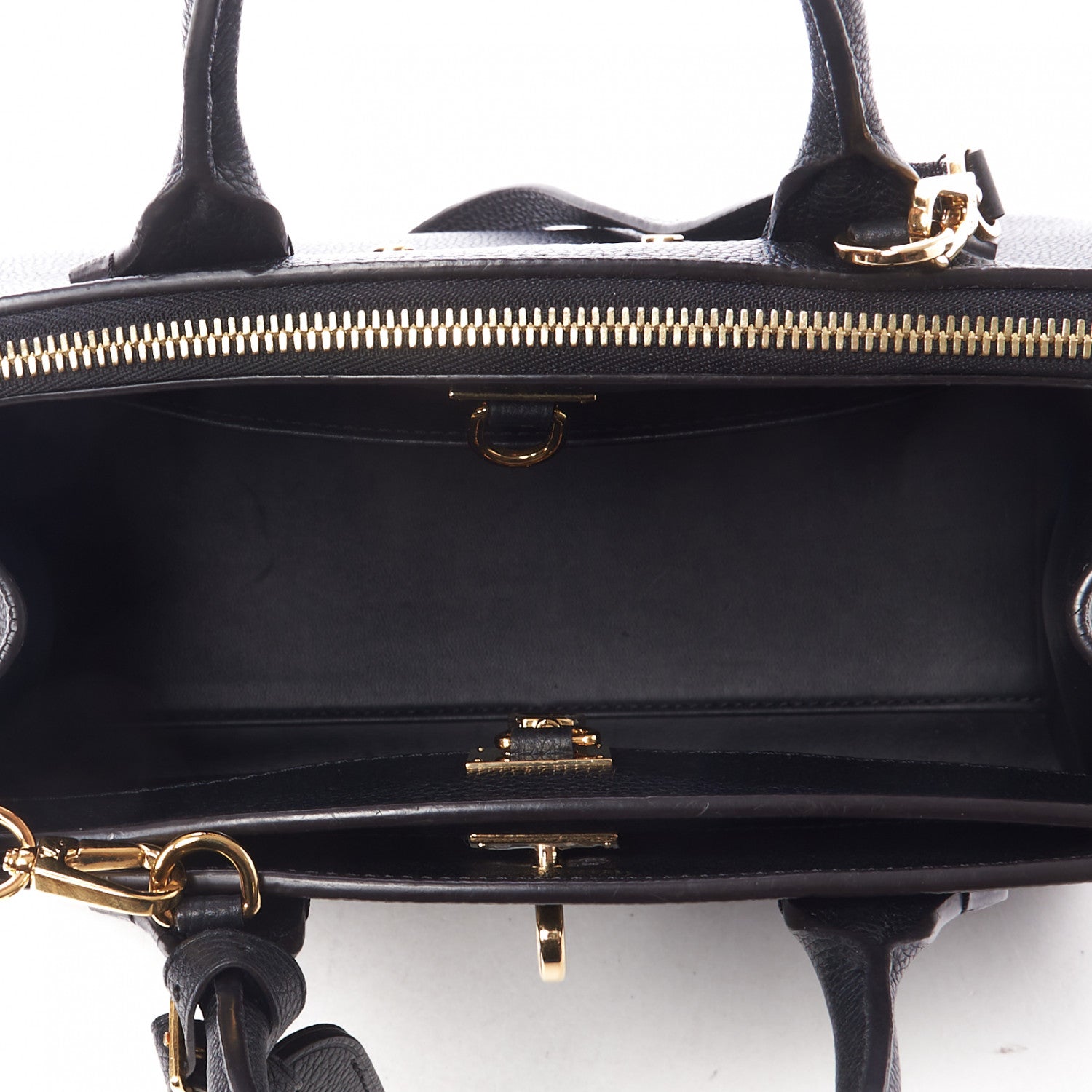 Louis Vuitton Taurillon City Steamer PM Black 7 of 9