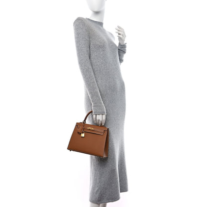 Hermes Epsom Kelly Sellier 25 Gold 2 of 10