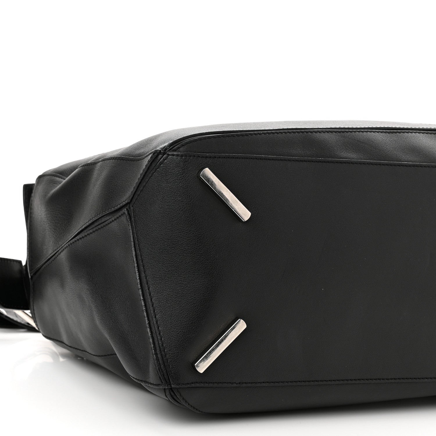 Loewe Calfskin Large Puzzle Bag Black 9 of 12